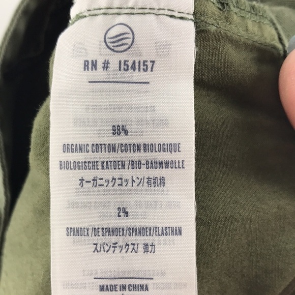 United by Blue Women's Army Green Jeans Size 30 - Picture 9 of 11